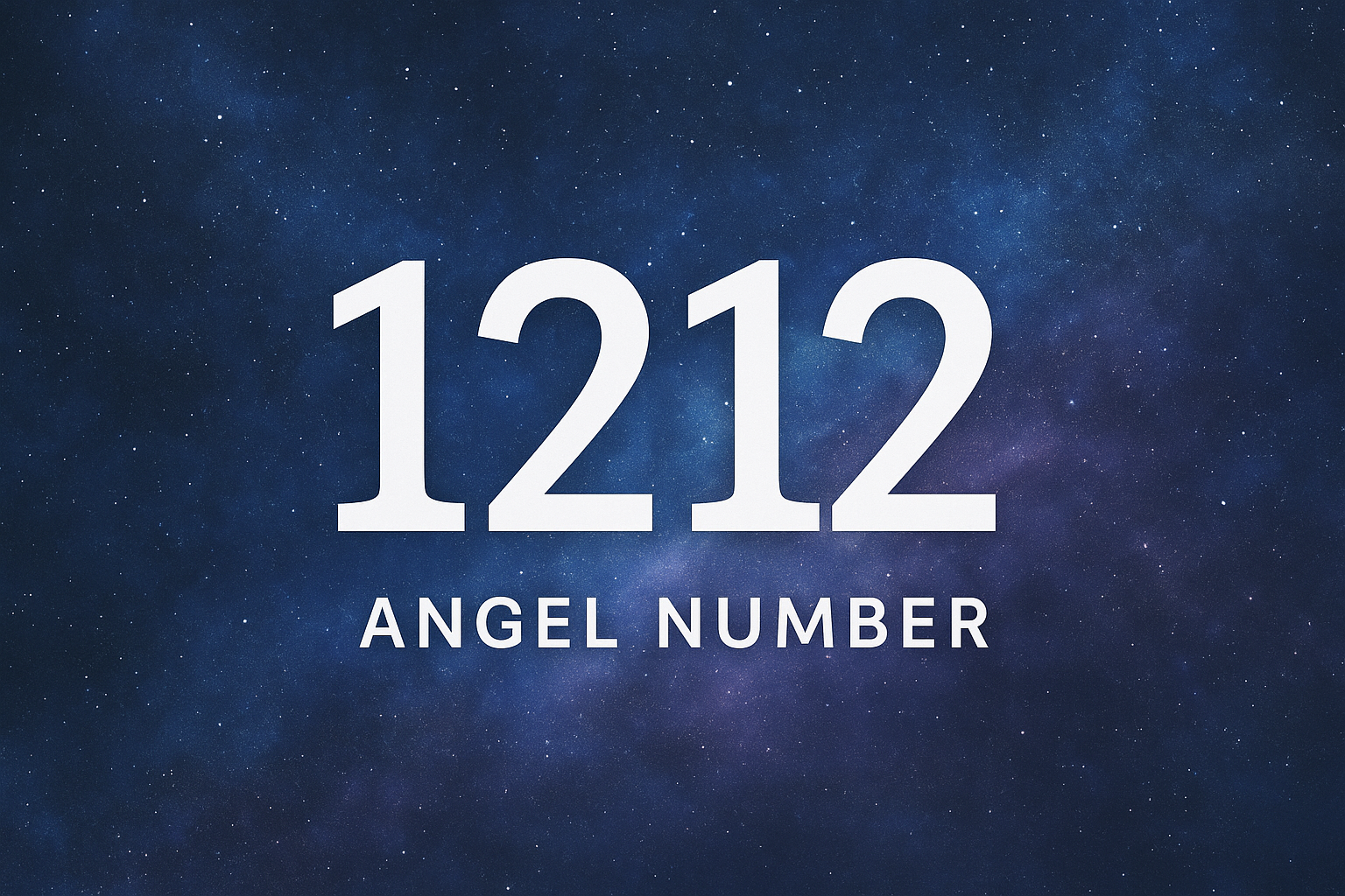 1212 as an angel number